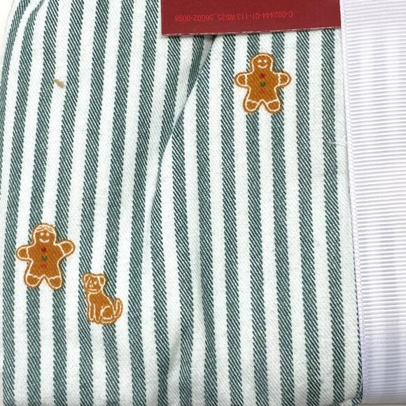 Target Women's Gingerbread Striped Flannel Long Sleeve Shirt Pants M, LG, XL - Picture 6 of 12